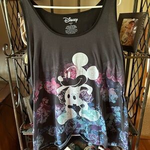 Torrid Gray Graphic Relaxed Tank Top